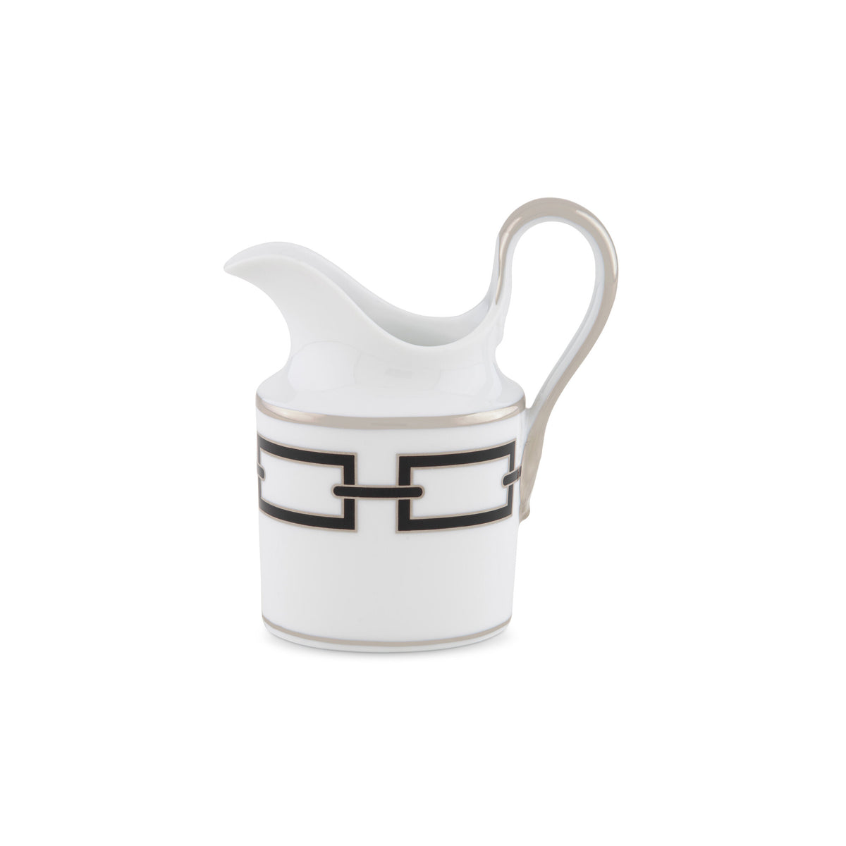 Ginori 1735 Catene Milk Pitcher, Black