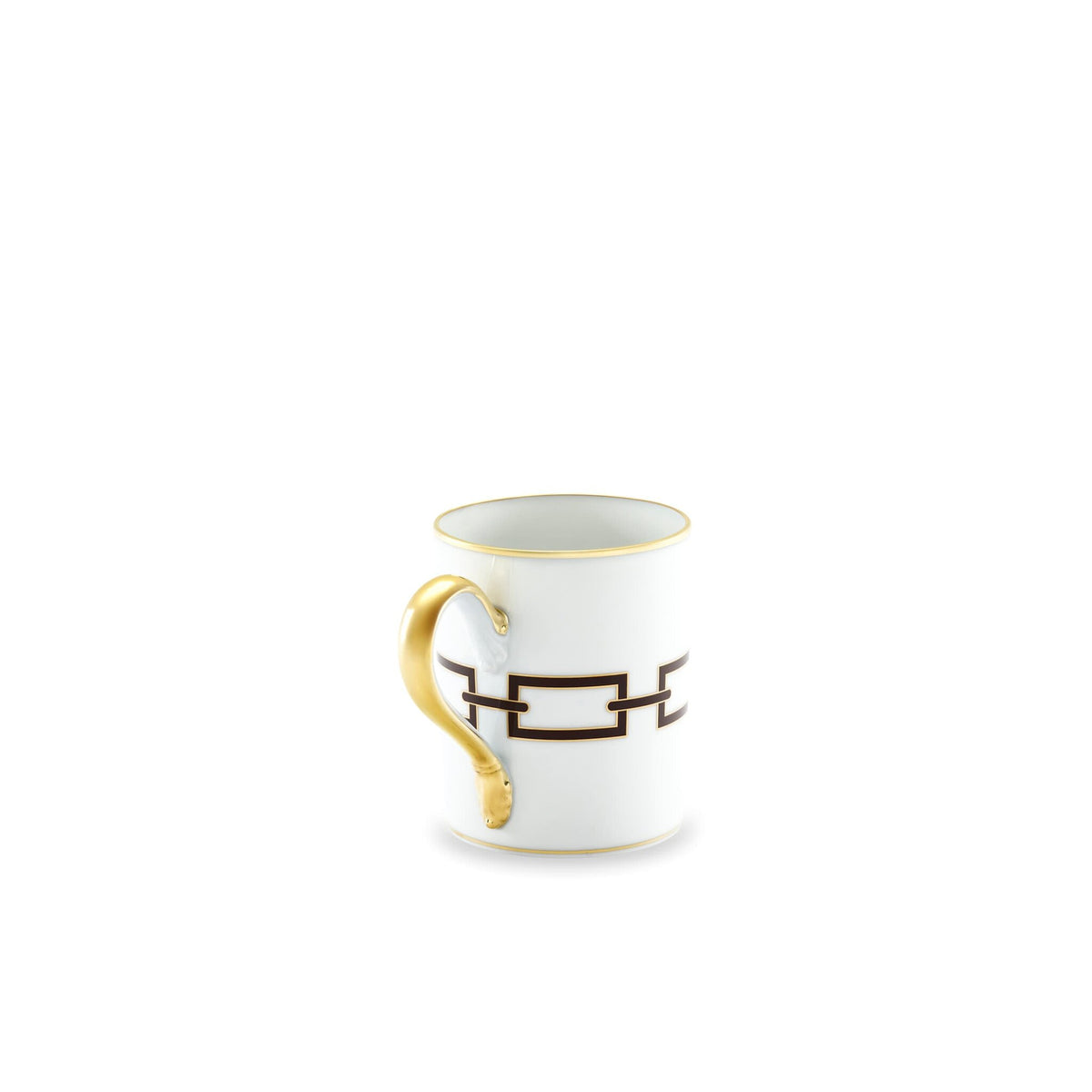 Ginori 1735 Catene Mug, Ebano, view 2