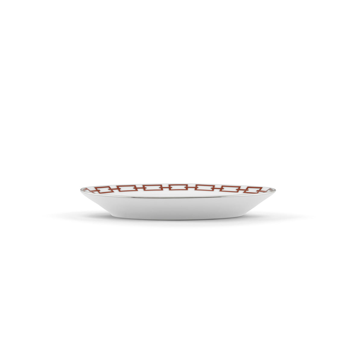 Ginori 1735 Catene Pickle Dish, Scarlatto, view 4