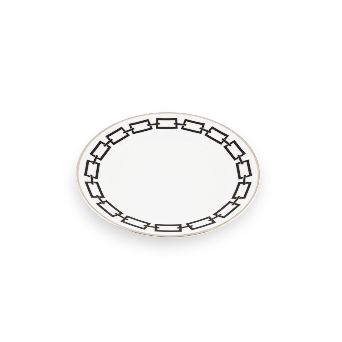 Ginori 1735 Catene Round Platter, Black, view 2