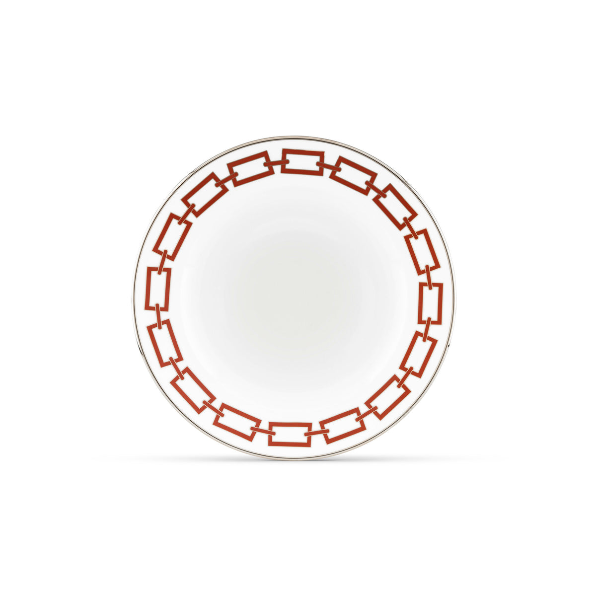 Ginori 1735 Catene Round Platter, Scarlatto
