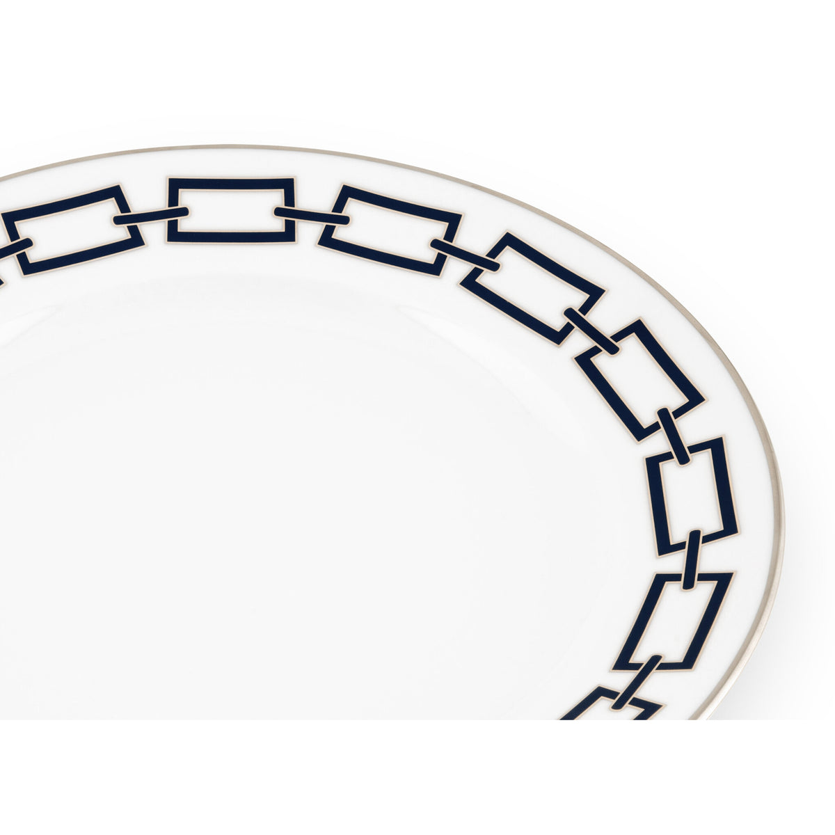 Ginori 1735 Catene Round Platter, Zaffiro, view 3