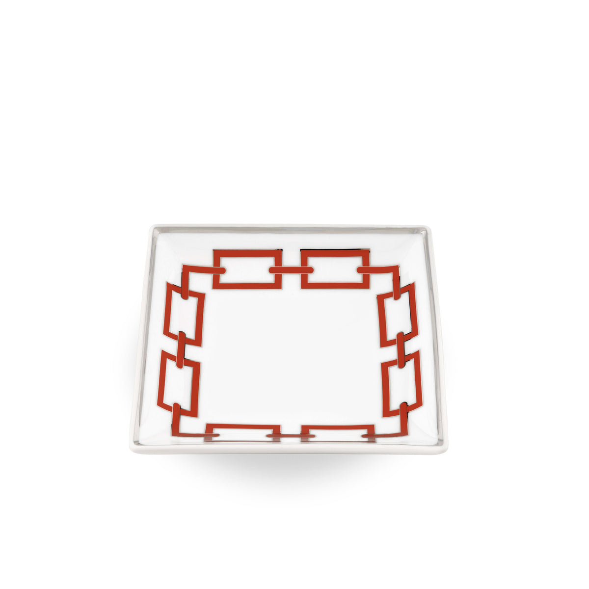Ginori 1735 Catene Small Change Tray, Scarlatto, view 2