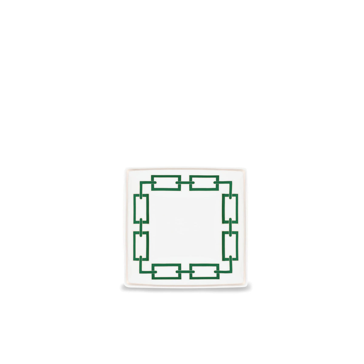Ginori 1735 Catene Small Change Tray, Smeraldo