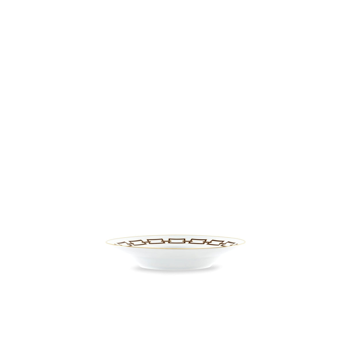 Ginori 1735 Catene Soup Plate, Ebano, view 4