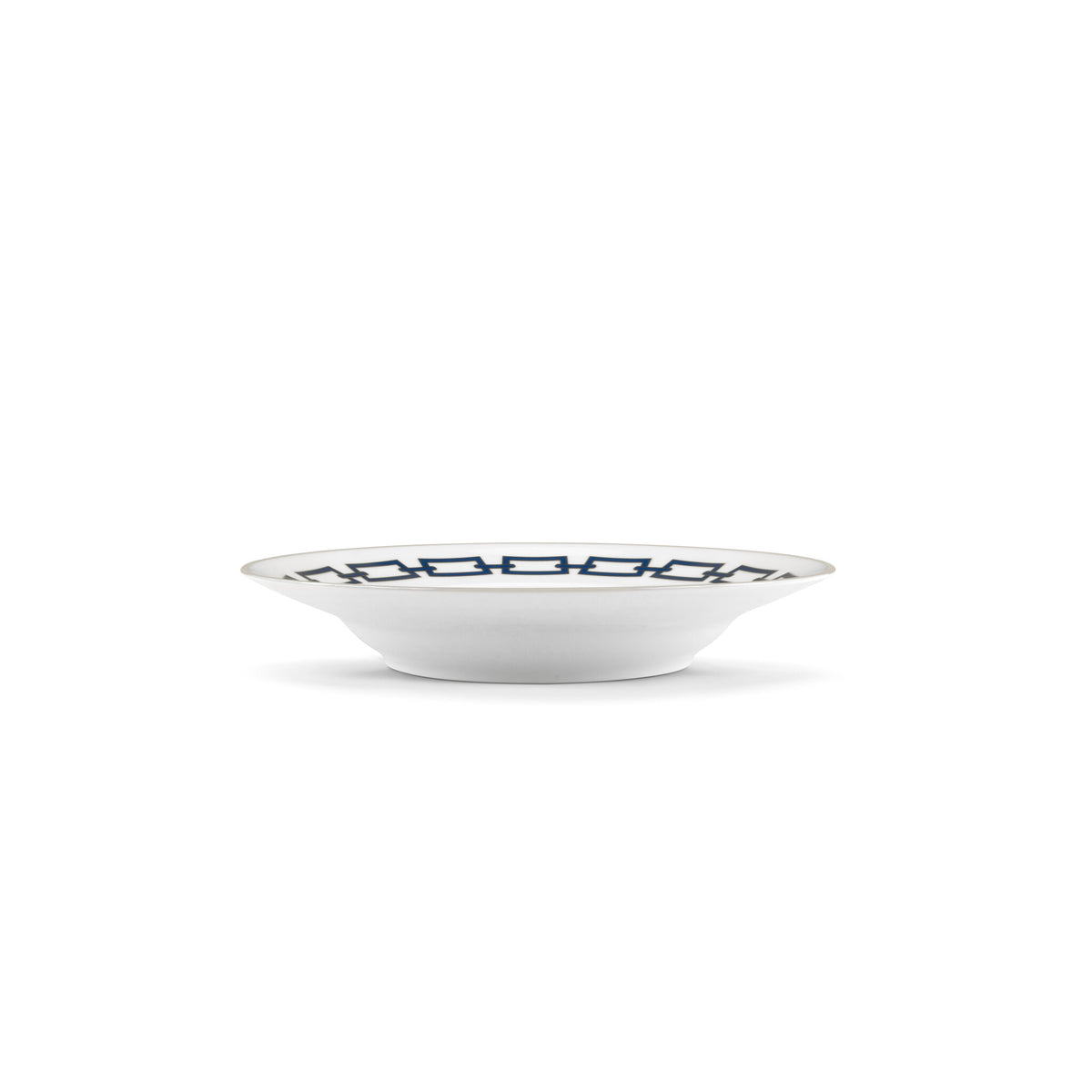 Ginori 1735 Catene Soup Plate, Zaffiro, view 4