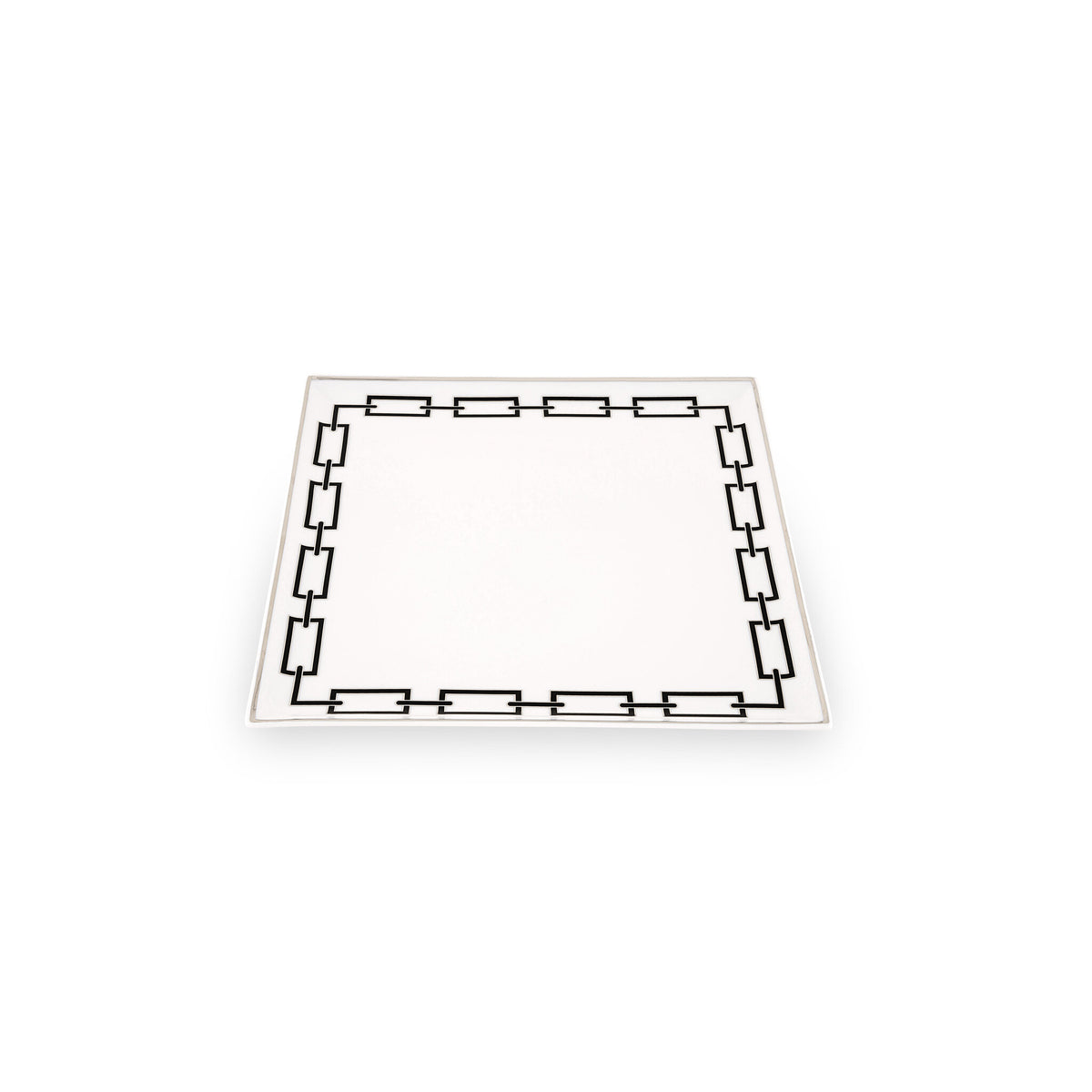 Ginori 1735 Catene Square Centerpiece, Black, view 2