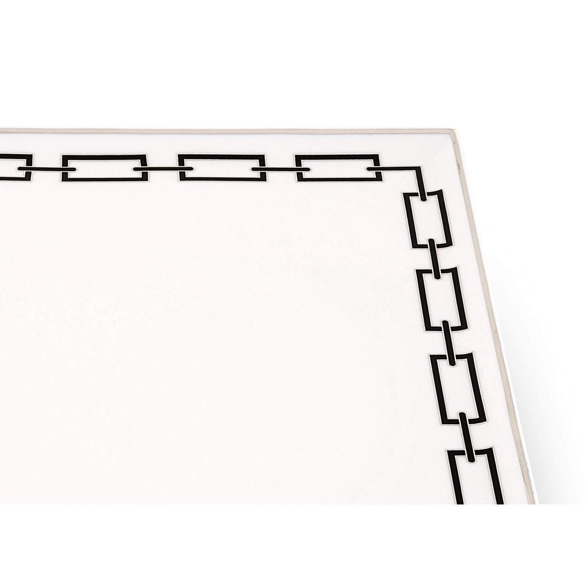 Ginori 1735 Catene Square Centerpiece, Black, view 3