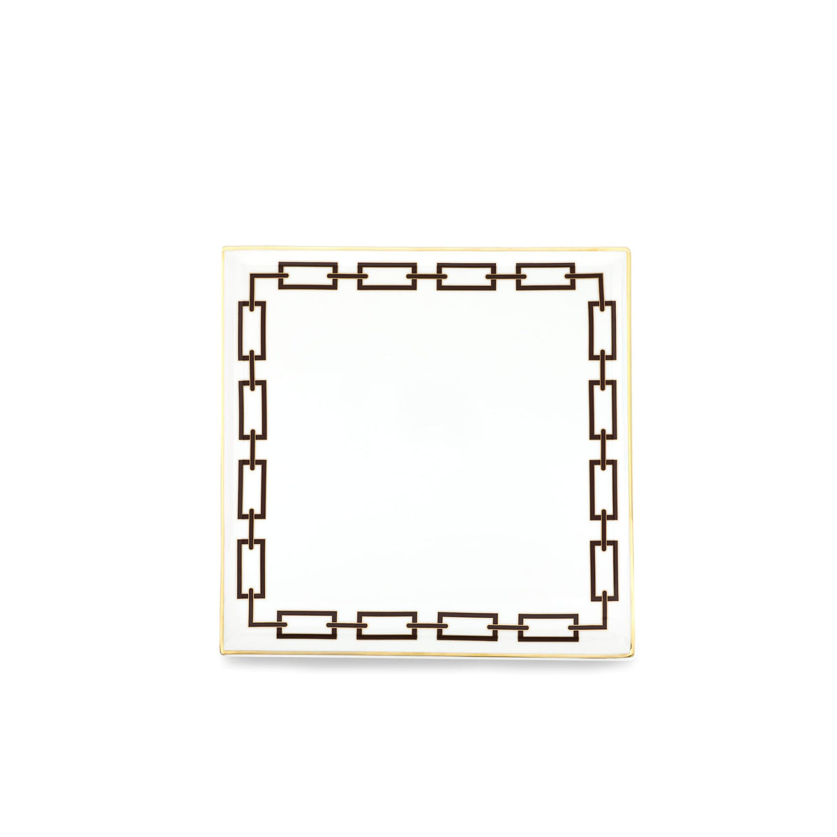 Ginori 1735 Catene Square Centerpiece, Ebano