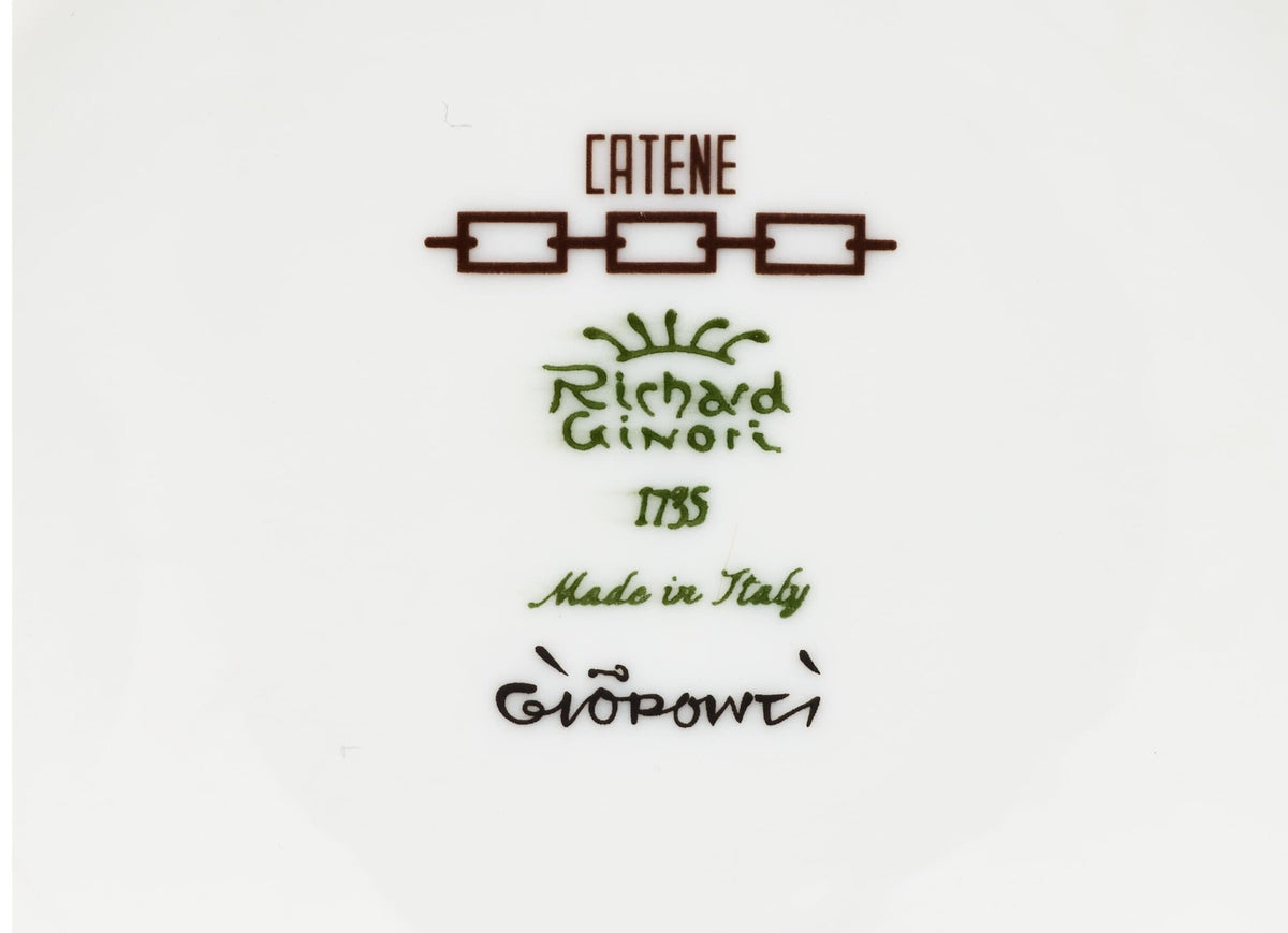 Ginori 1735 Catene Tea Cup, Ebano, view 4