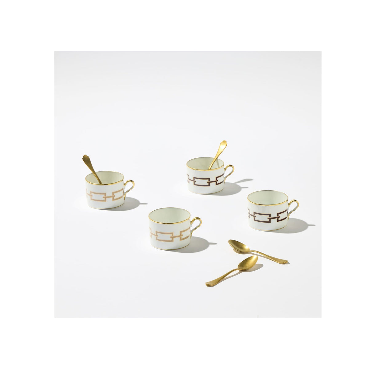 Ginori 1735 Catene Tea Cup, Ebano, view 5