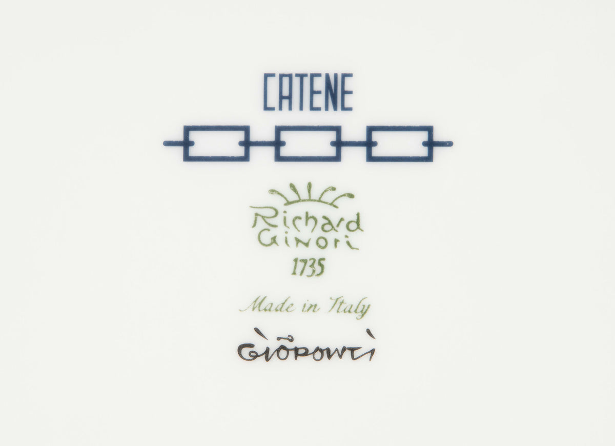 Ginori 1735 Catene Tea Cup, Zaffiro, view 4