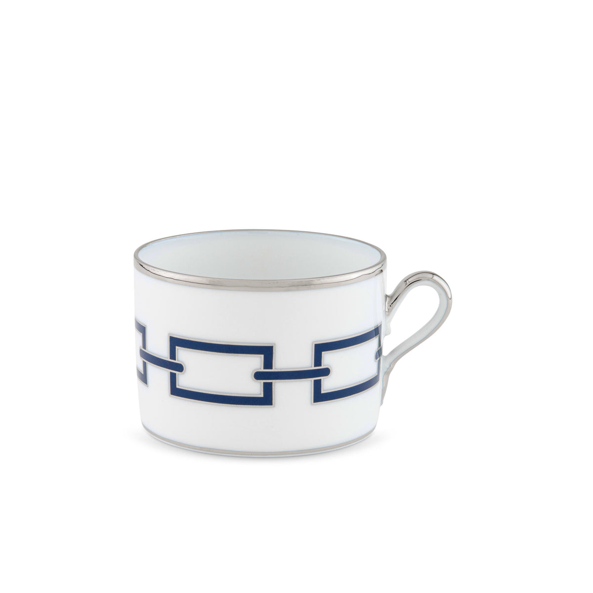 Ginori 1735 Catene Tea Cup, Zaffiro