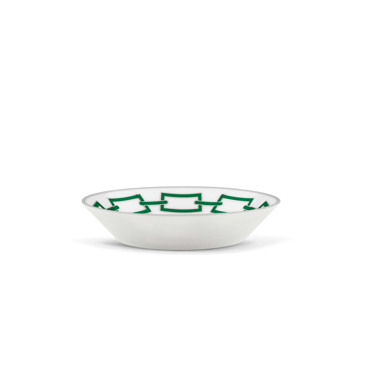 Ginori 1735 Catene Tea Saucer, Smeraldo, view 4