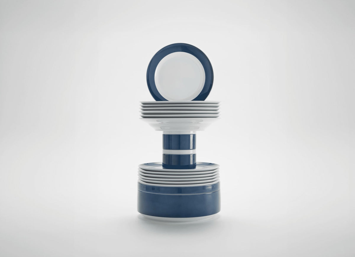 Ginori 1735 Colonna Re-Edition Table Service for 6, Blue, view 4