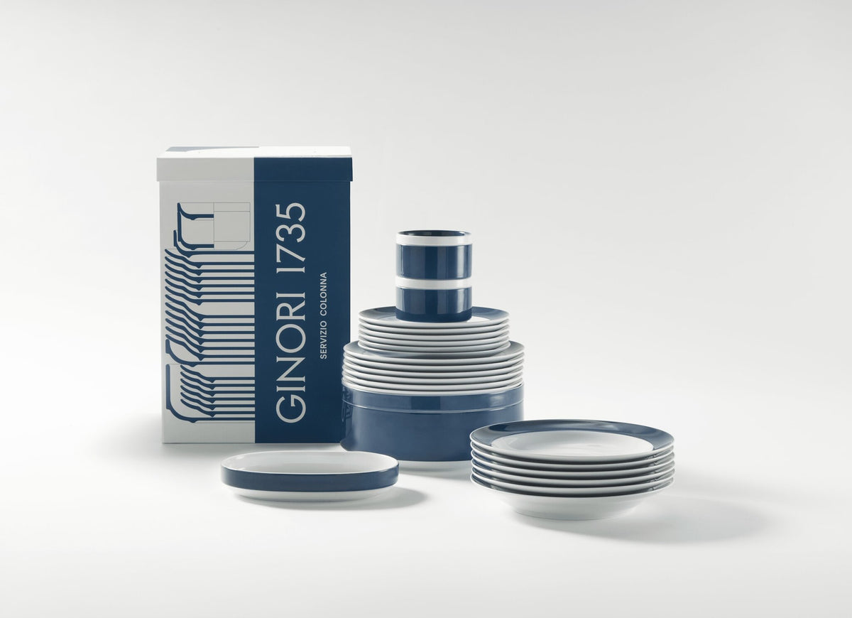 Ginori 1735 Colonna Re-Edition Table Service for 6, Blue, view 5