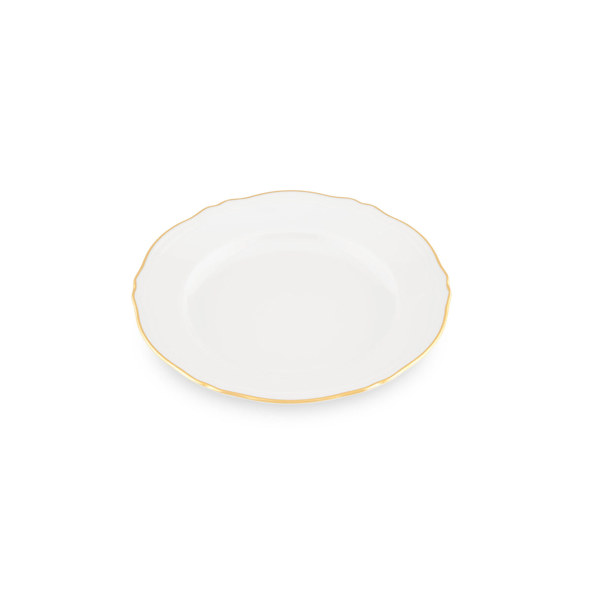 Ginori 1735 Corona Dessert Plate, Gold, view 2