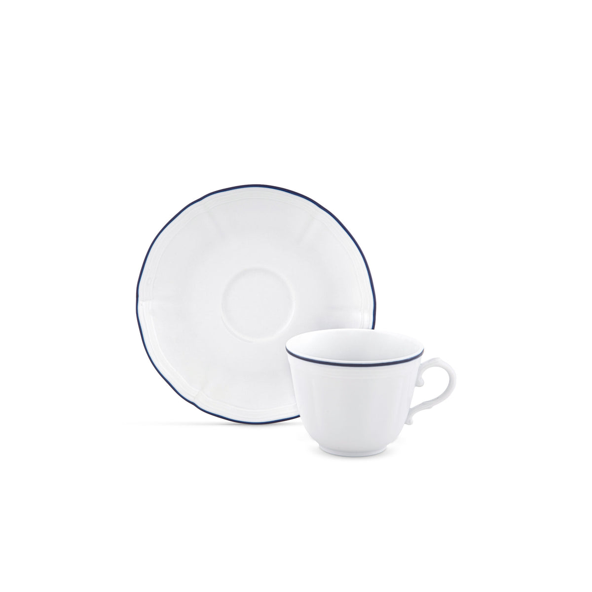 Ginori 1735 Corona Espresso Cup, Blue, view 3