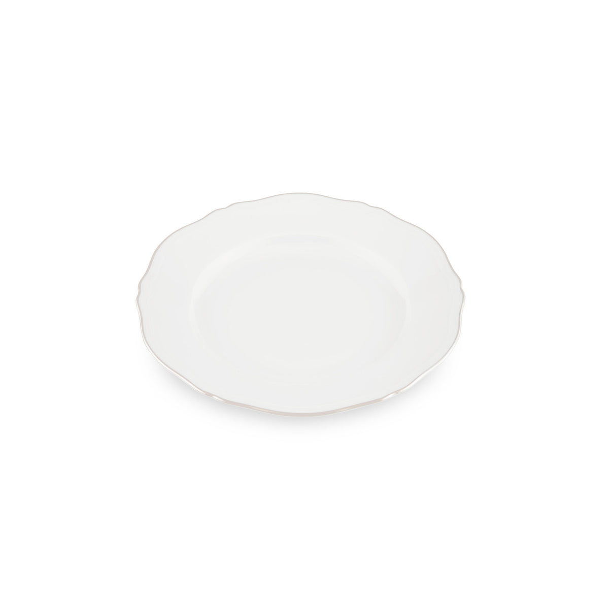 Ginori 1735 Corona Flat Plate, Platinum, view 2