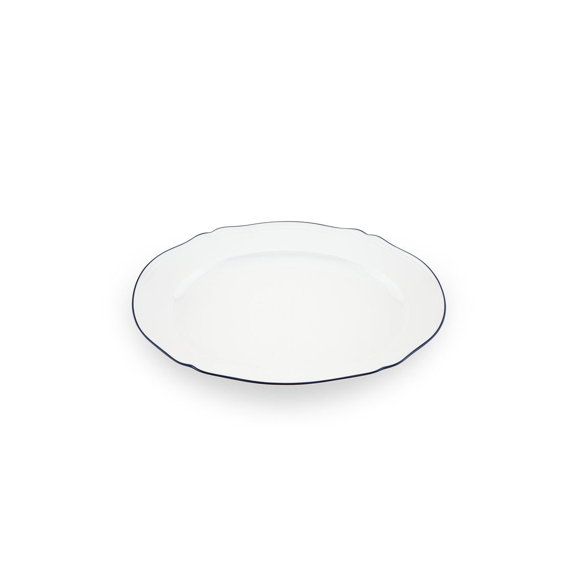 Ginori 1735 Corona Large Oval Platter, Cobalt Blue, view 2