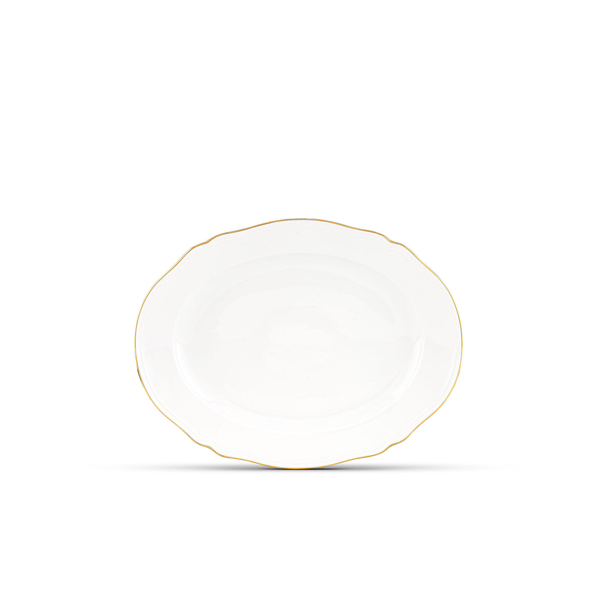Ginori 1735 Corona Large Oval Platter, Gold