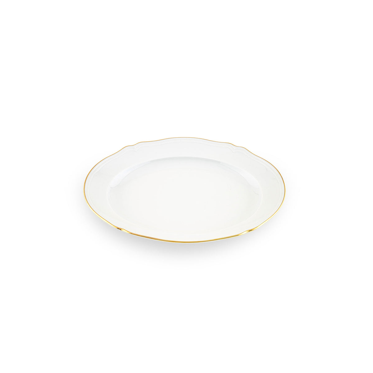 Ginori 1735 Corona Oval Platter, Gold, view 2