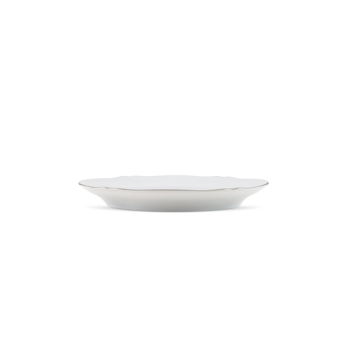 Ginori 1735 Corona Oval Platter, Platinum, view 4