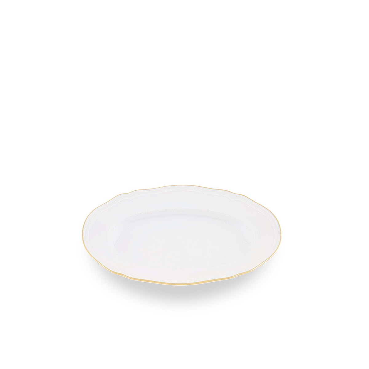 Ginori 1735 Corona Pickle Dish, Gold, view 2