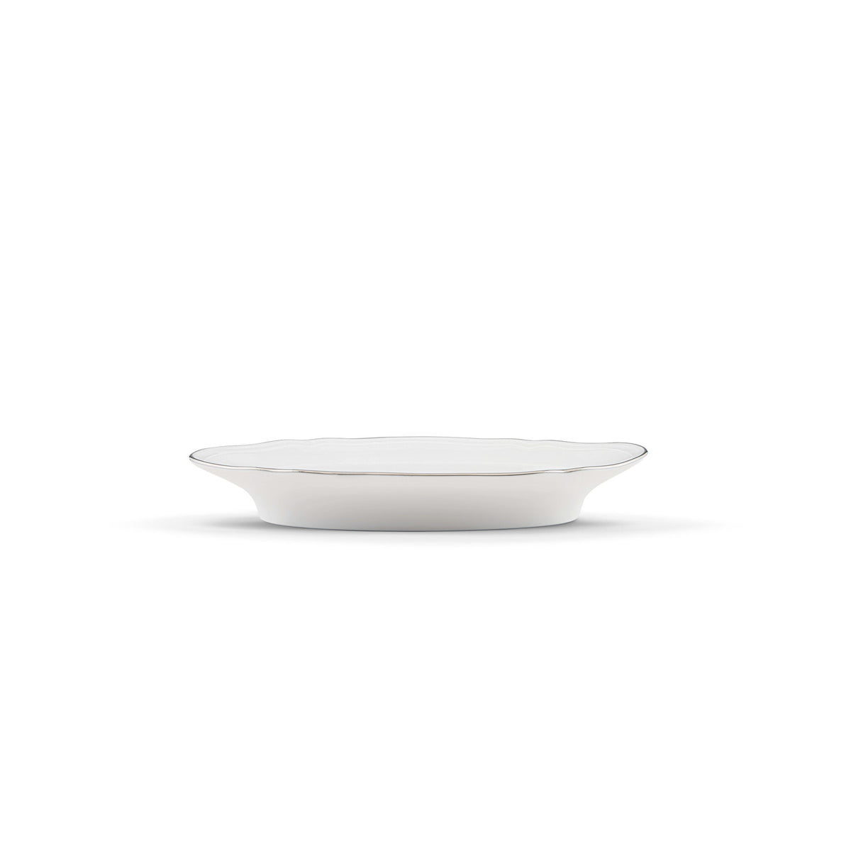 Ginori 1735 Corona Pickle Dish, Platinum, view 4