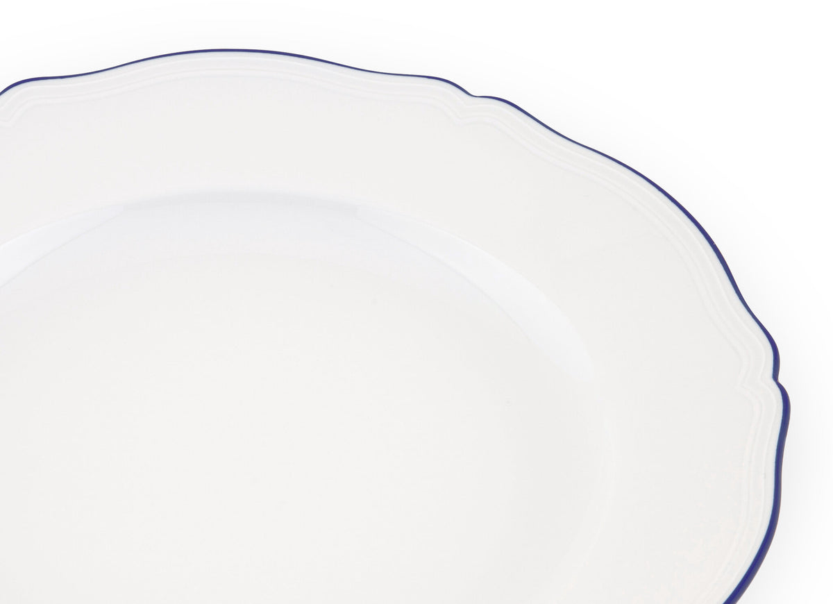 Ginori 1735 Corona Round Platter, Cobalt Blue, view 3