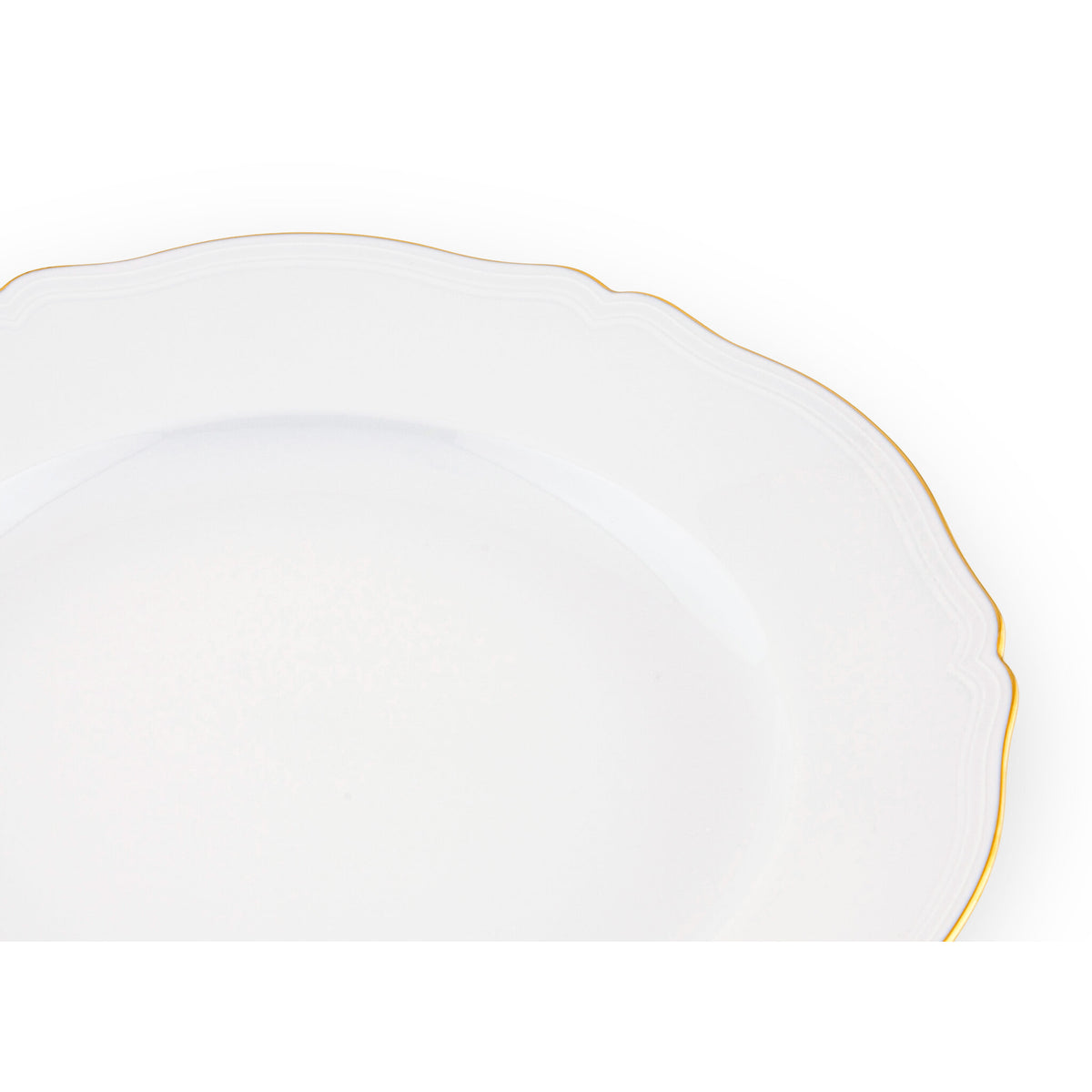 Ginori 1735 Corona Round Platter, Gold, view 3