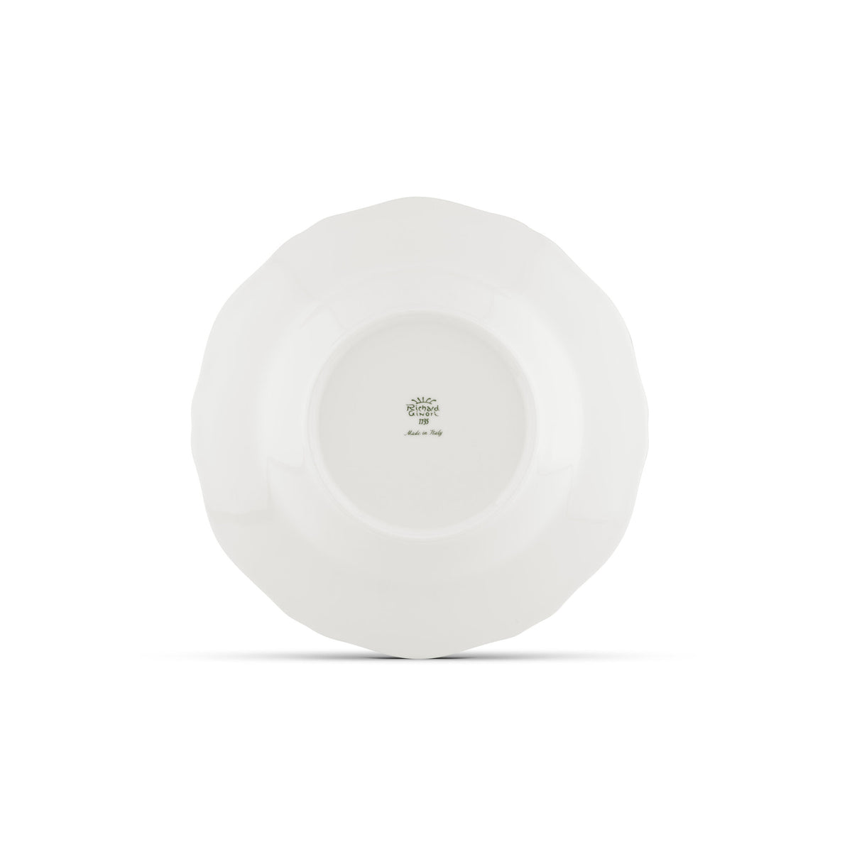 Ginori 1735 Corona Soup Plate, Gold, view 5