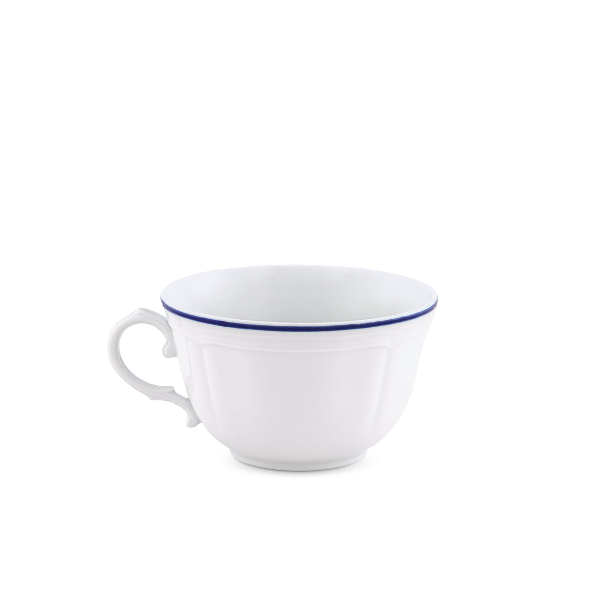 Ginori 1735 Corona Tea Cup, Cobalt Blue, view 2