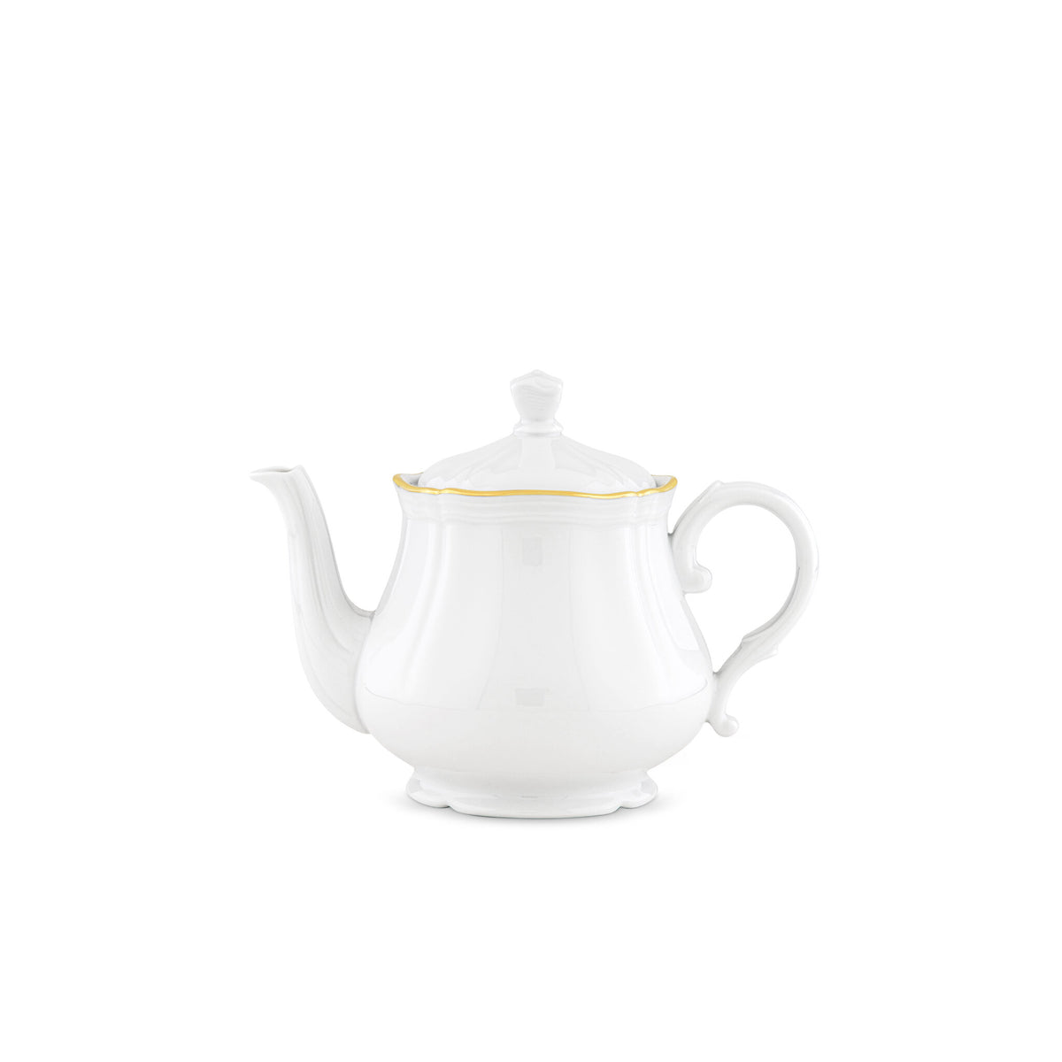 Ginori 1735 Corona Teapot, Gold