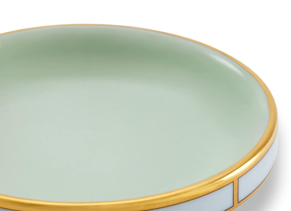Ginori 1735 Diva Butter Dish, Green, view 3