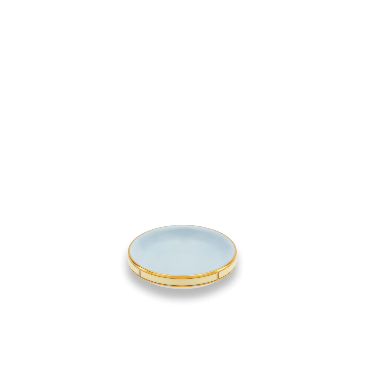 Ginori 1735 Diva Butter Dish, Light Blue, view 2
