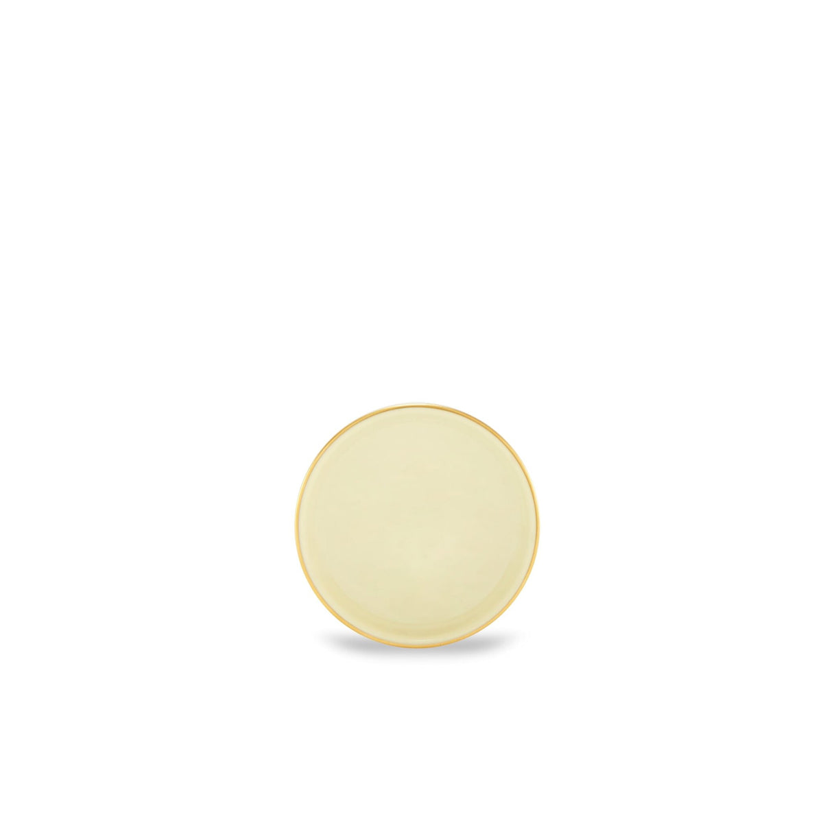 Ginori 1735 Diva Butter Dish, Yellow