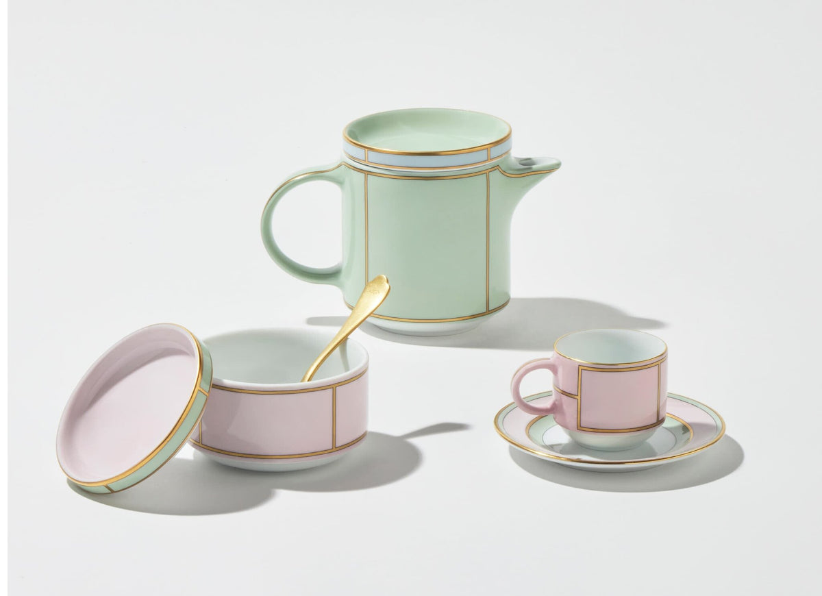 Ginori 1735 Diva Coffee Cup, Pink, view 5