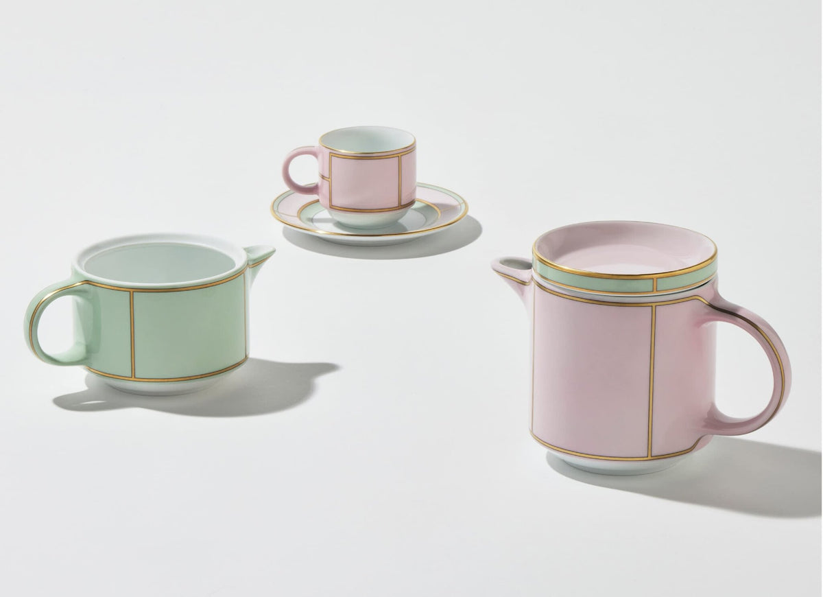 Ginori 1735 Diva Coffeepot, Pink, view 5