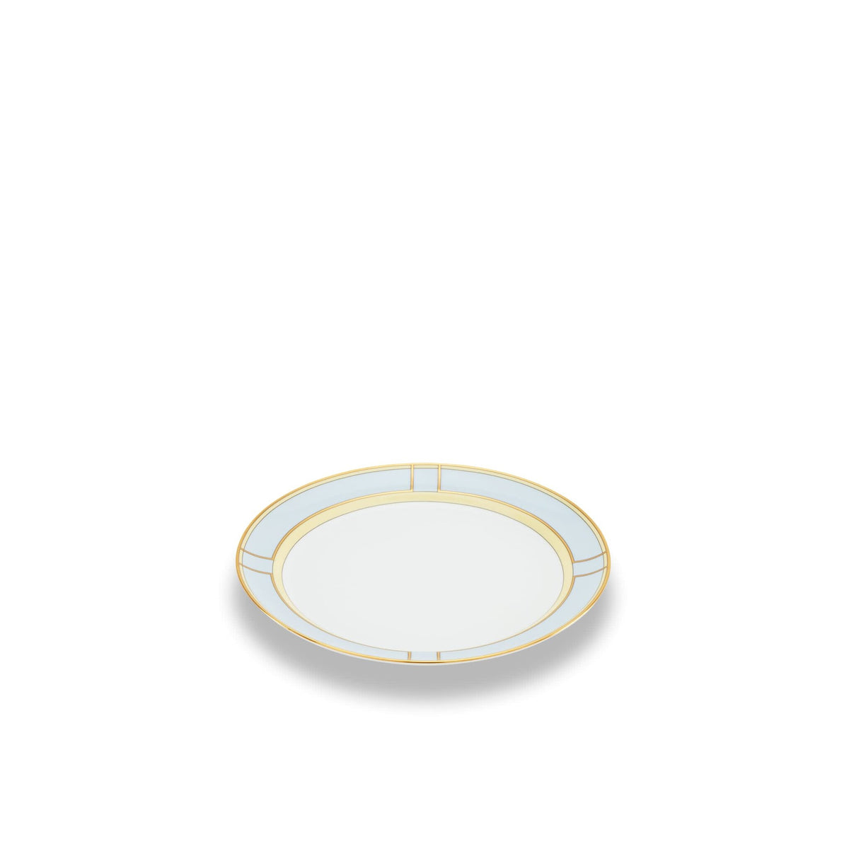 Ginori 1735 Diva Flat Plate, Light Blue, view 2