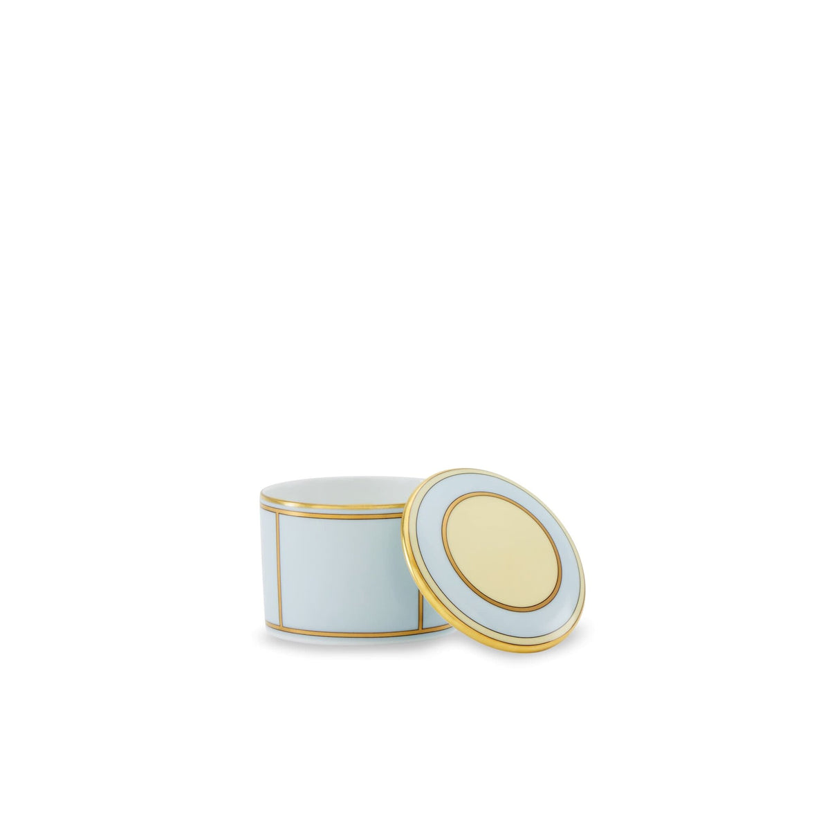 Ginori 1735 Diva Jewelry Box, Light Blue, view 2