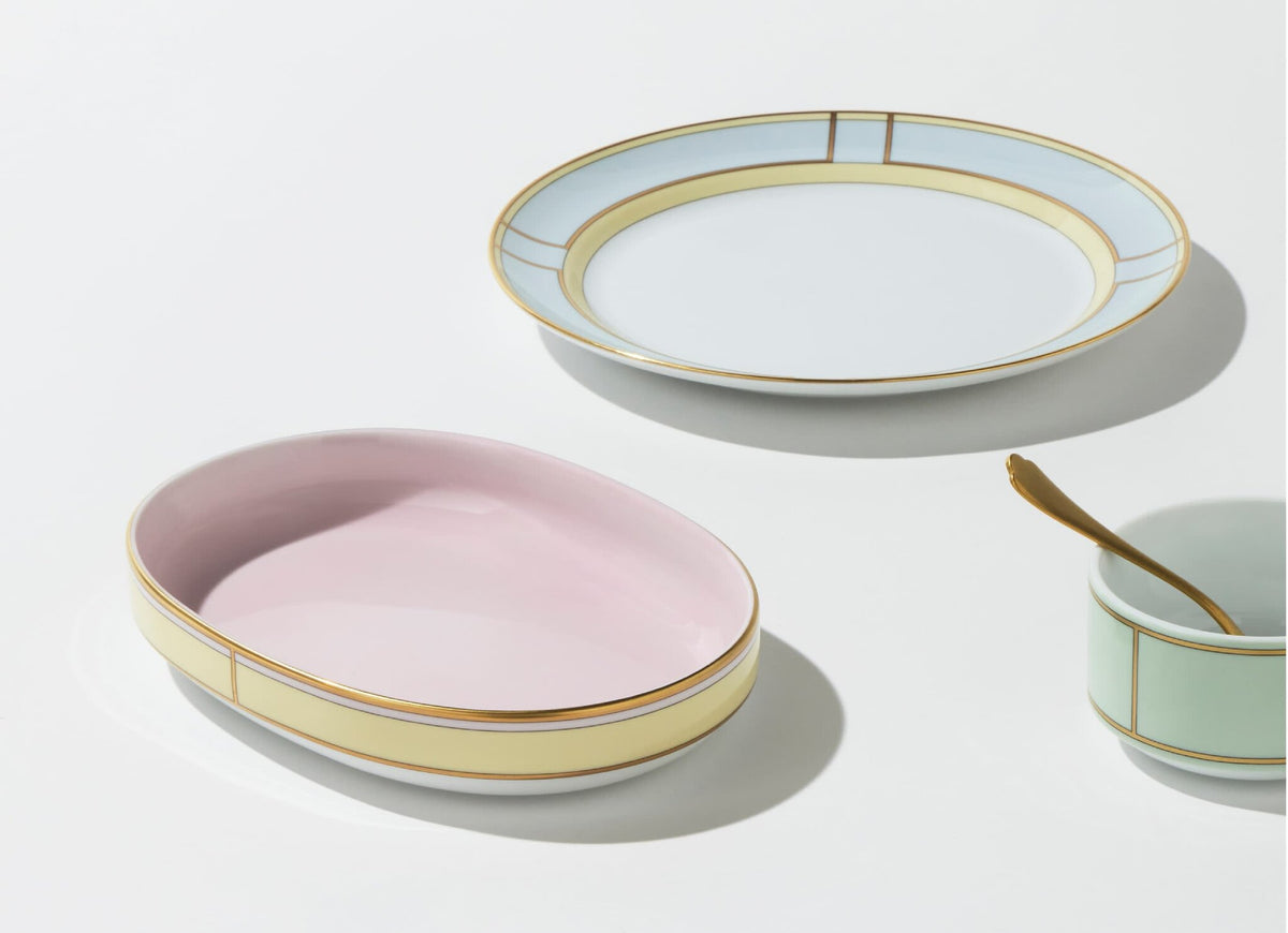 Ginori 1735 Diva Pickle Dish, Yellow, view 4