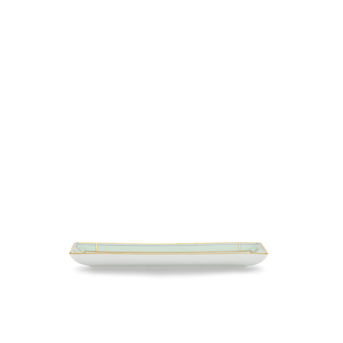 Ginori 1735 Diva Rectangular Change Tray, Green, view 4