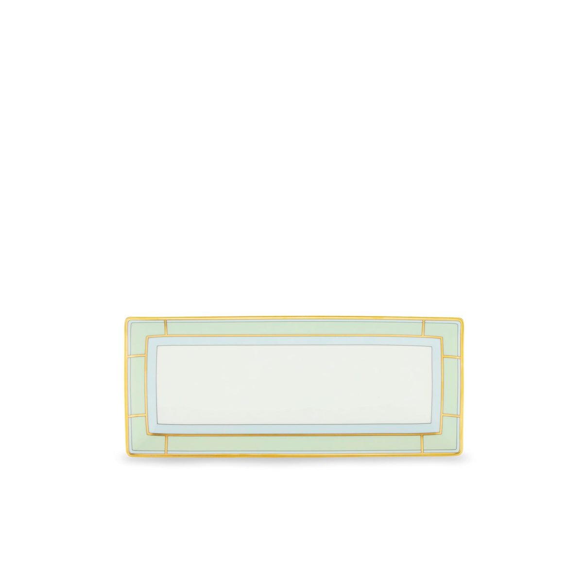 Ginori 1735 Diva Rectangular Change Tray, Green
