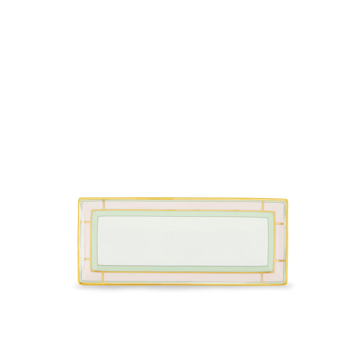 Ginori 1735 Diva Rectangular Change Tray, Pink
