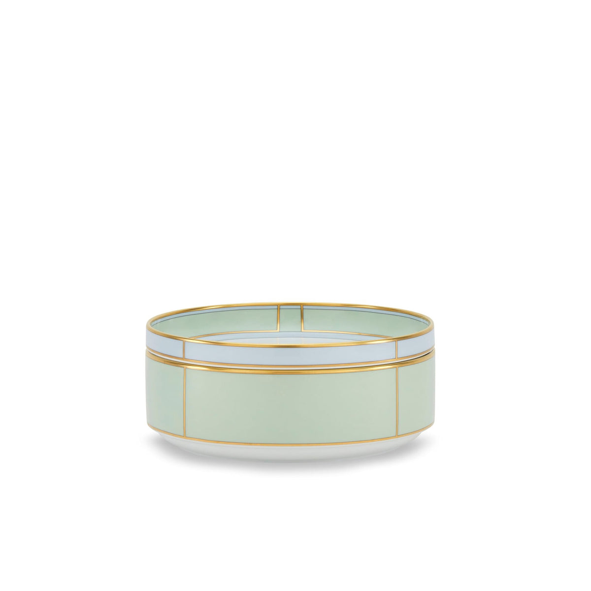Ginori 1735 Diva Salad Bowl, Green, view 2