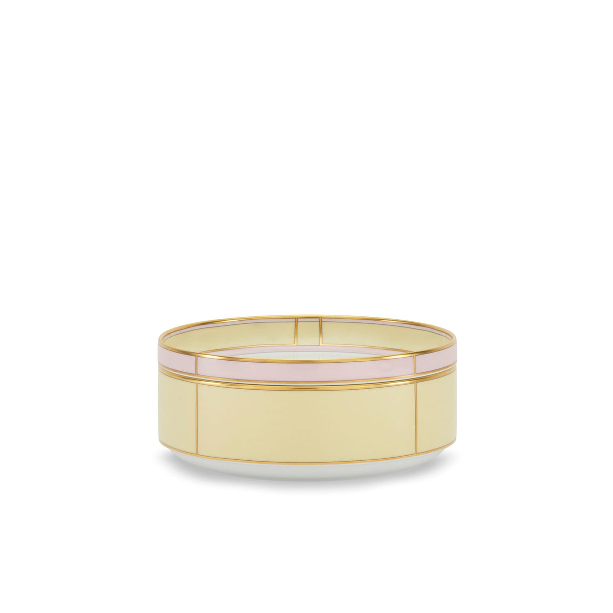 Ginori 1735 Diva Salad Bowl, Yellow, view 2