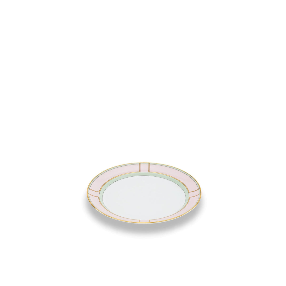 Ginori 1735 Diva Small Flat Plate, Pink, view 2