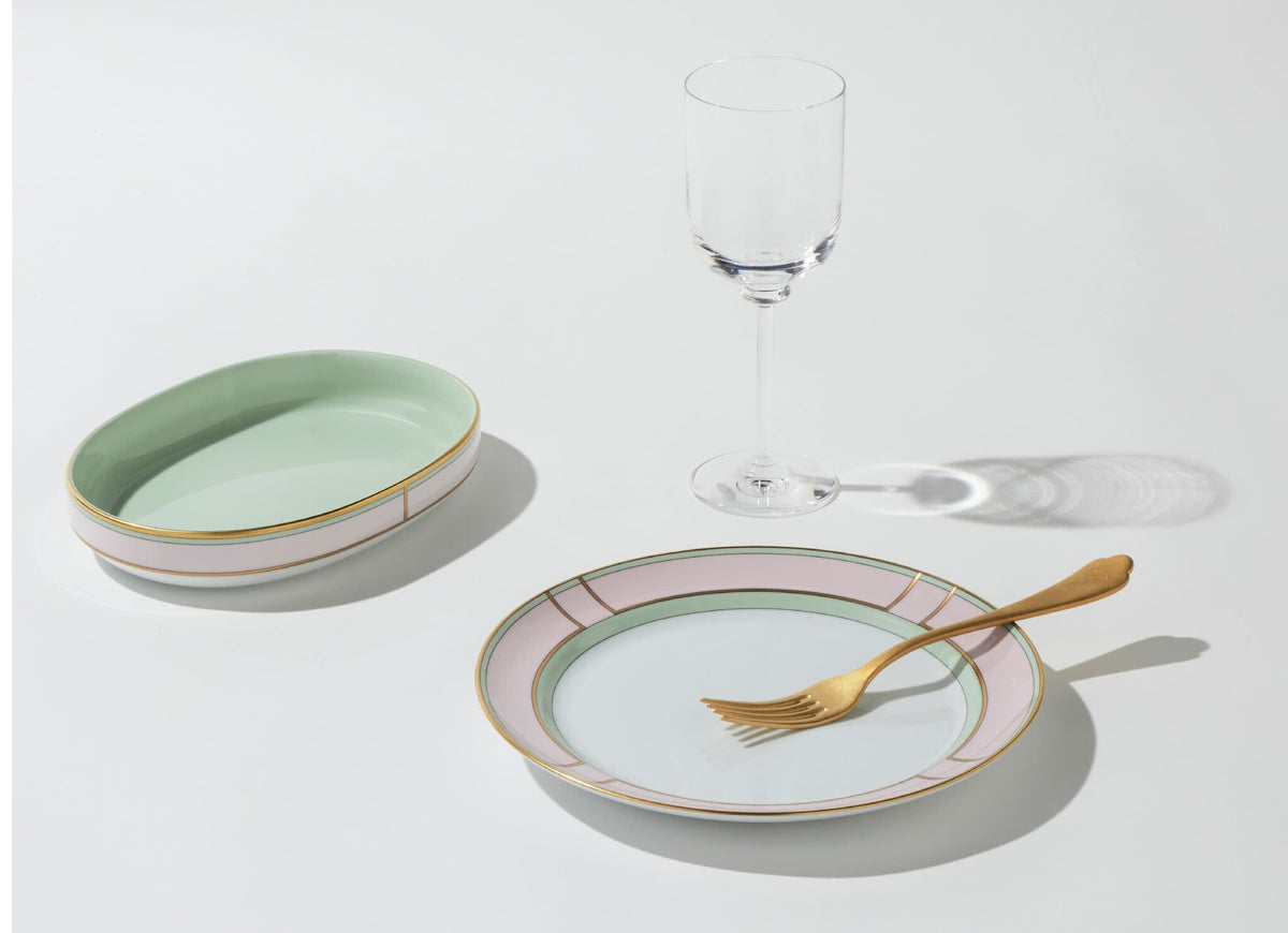 Ginori 1735 Diva Small Flat Plate, Pink, view 6