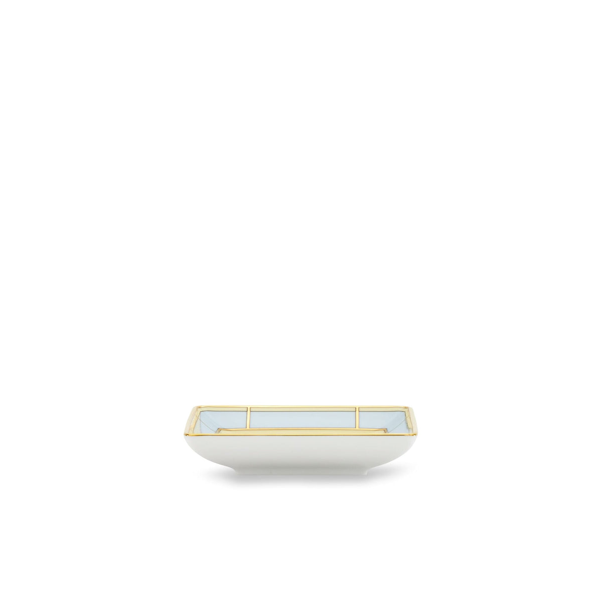 Ginori 1735 Diva Square Change Tray, Light Blue, view 4